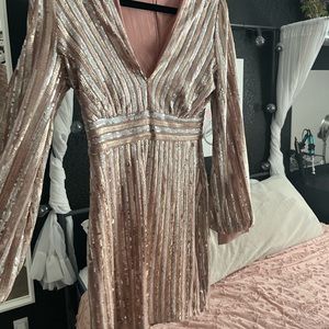 Sequence mini dress